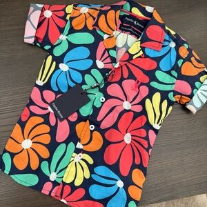 Psycho Bunny Floral button down  Shirt